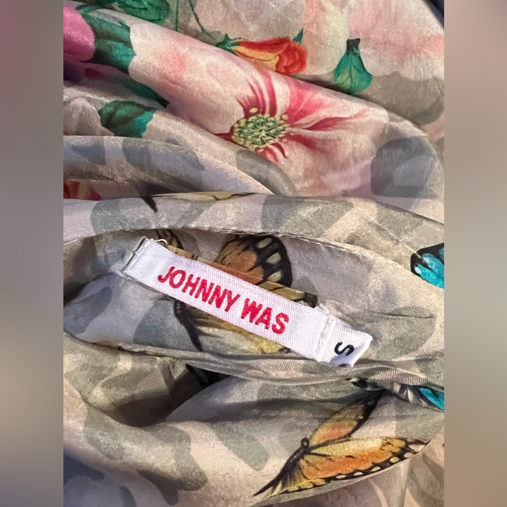 NWT Johnny Was Ridge Gianni Silk Kimono (reversible) size Small - Picture 6 of 10
